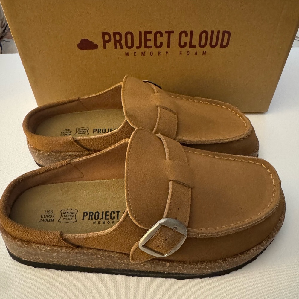 Y/Project Tan Suede Women's Shoes